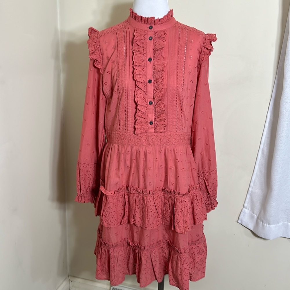 NWT BODEN MAUVE DRESS WOMENS US 14